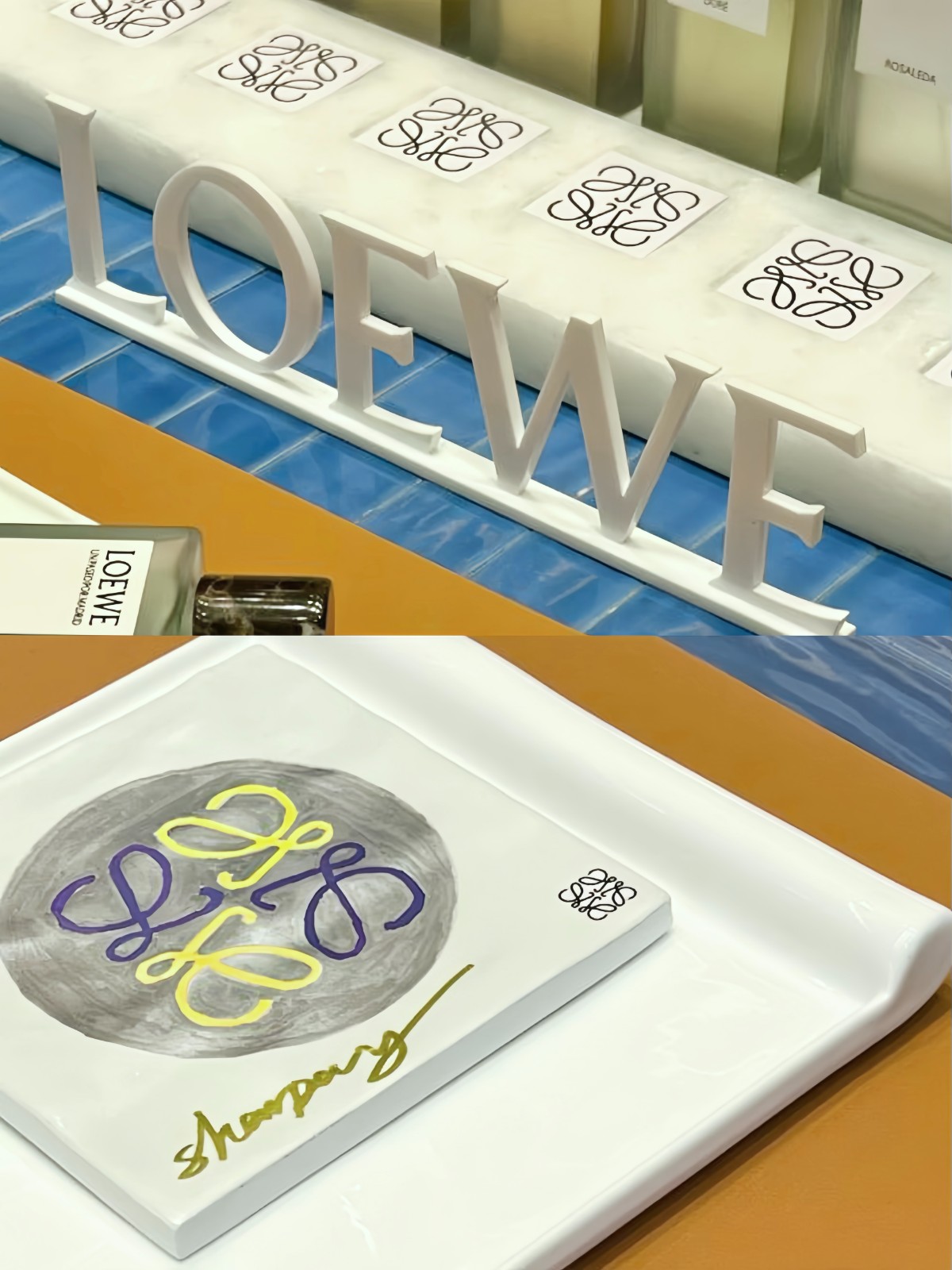 Loewe Porcelain Art Tile Gift